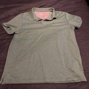 Vineyard Vines Green Youth M Edgartown Polo